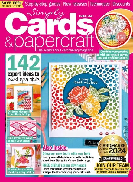 Simply Cards & Papercraft — Issue 256 — April 2024