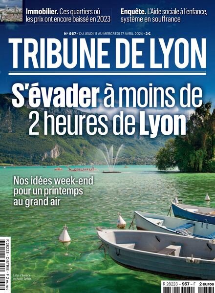 Tribune de Lyon — 11 Avril 2024