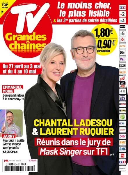 TV Grandes chaines — 27 Avril 2024