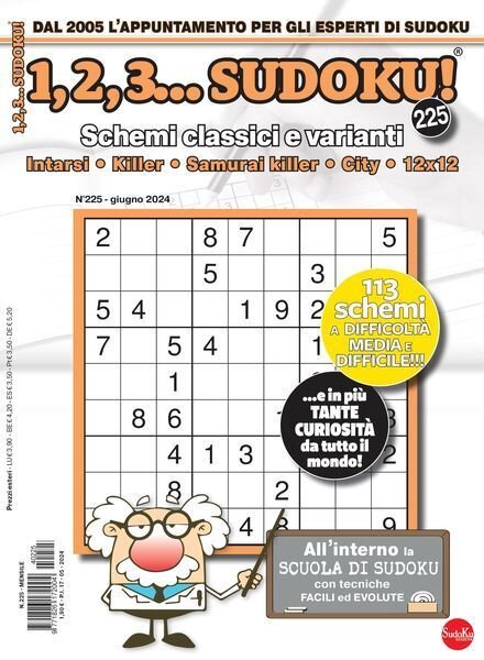 123 Sudoku — Giugno 2024