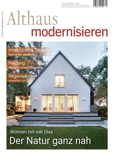 Althaus Modernisieren — Juni-Juli 2024
