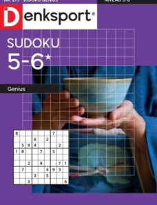 Denksport Sudoku 5-6 genius – 9 Mei 2024