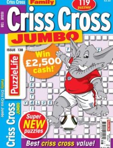 Family Criss Cross Jumbo – Issue 138 – May 2024