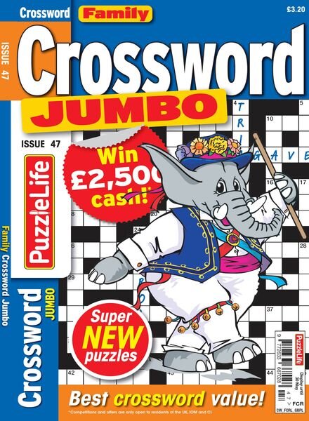 Family Crossword Jumbo — Issue 47 2024