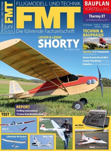 FMT Flugmodell und Technik — Juni 2024