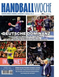Handballwoche — 22 Mai 2024