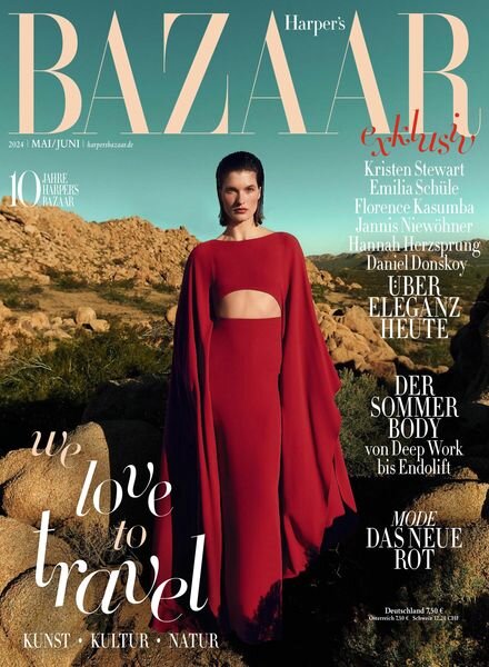 Harper’s Bazaar Germany — Mai-Juni 2024