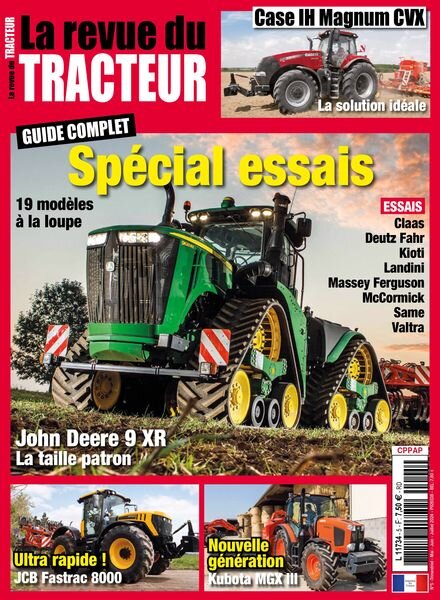 La Revue Du Tracteur — Mai-Juin-Juillet 2024