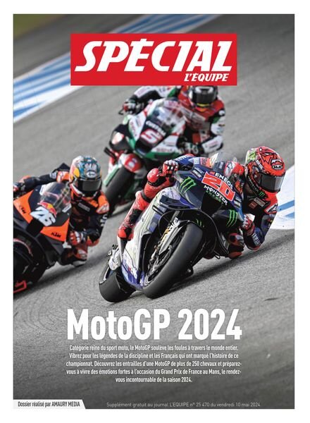 L’Equipe Magazine Special — 10 Mai 2024