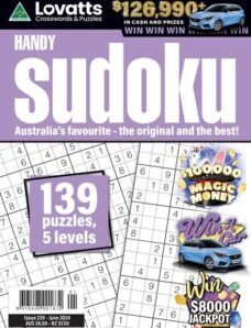 Lovatts Handy Sudoku — Issue 239 2024