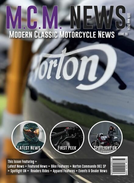 Modern Classic Motorcycle News — Issue 20 — 10 May 2024