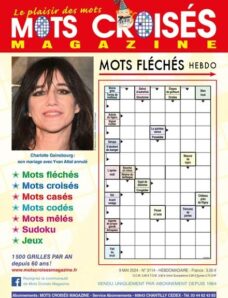 Mots Croises Magazine — 14 Mai 2024