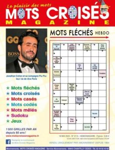 Mots Croises Magazine — 16 Mai 2024