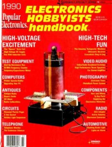 Popular Electronics – Electronics-Hobbyists-1990