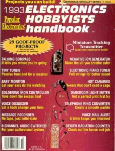 Popular Electronics – Electronics-Hobbyists-1993