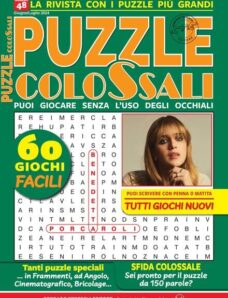Puzzle Colossali — Giugno-Luglio 2024