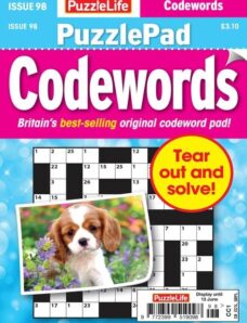 PuzzleLife PuzzlePad Codewords — Issue 98 — May 2024