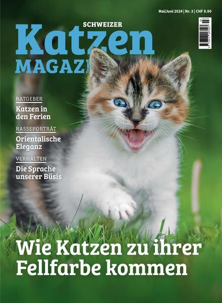Schweizer Katzen Magazin — Mai-Juni 2024