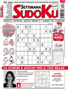 Settimana Sudoku — 10 Maggio 2024