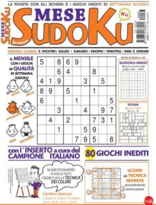 Settimana Sudoku Mese – Maggio 2024