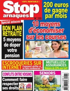 Stop Arnaques — Juin-Juillet-Aout 2024
