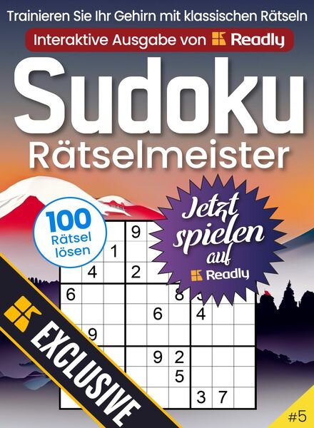 Sudoku-Ratselmeister — 25 Mai 2024