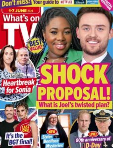 What’s on TV – 1 June 2024