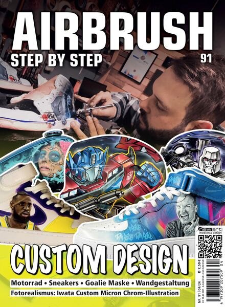 Airbrush Step by Step German Edition – Juni-Juli 2024