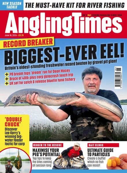 Angling Times — Issue 3675 — June 18 2024