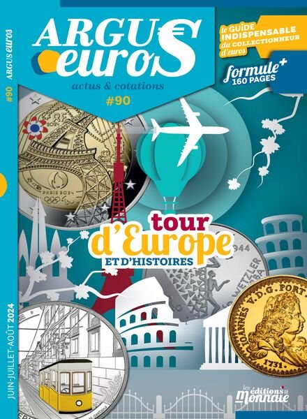 Argus Euros – Juin-Juillet-Aout 2024