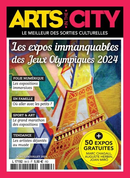 Arts in the City – Juin-Juillet 2024