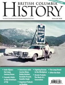 British Columbia History – Summer 2024