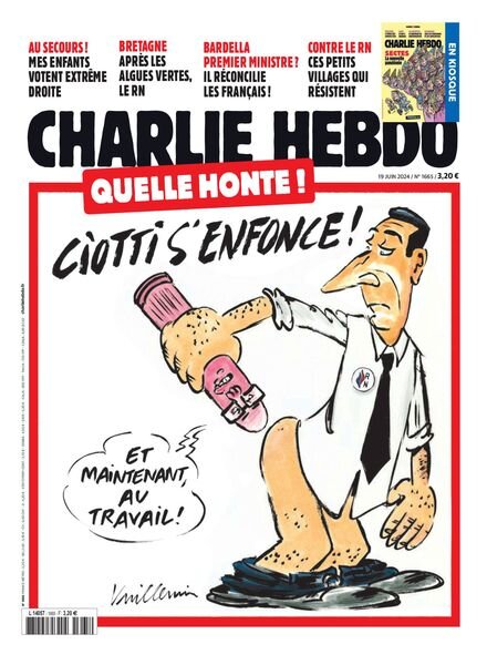 Charlie Hebdo – 19 Juin 2024