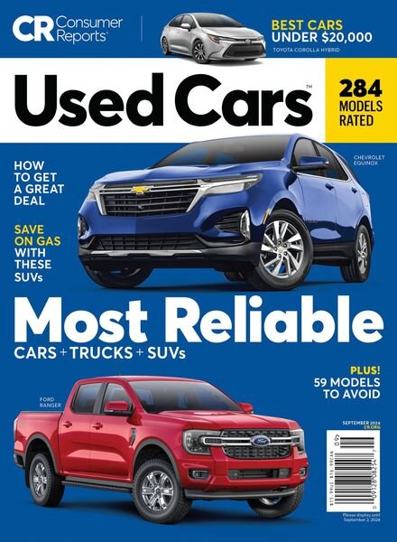Consumer Reports Cars & Technology Guides – September 2024