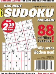 Das Neue Sudoku – Nr 5 2024