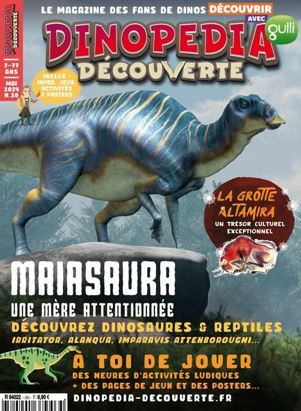 Dinopedia Decouverte – Mai 2024