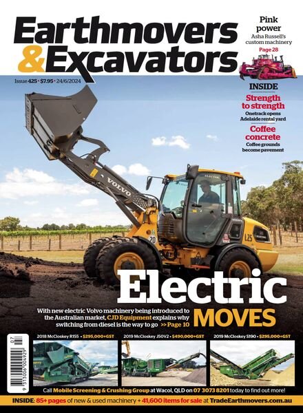 Earthmovers & Excavators – Issue 425 2024