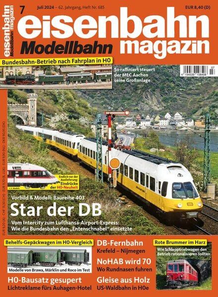 Eisenbahn Magazin – Juli 2024