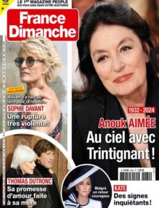 France Dimanche — 21 Juin 2024