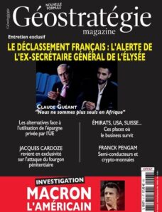Geostrategie Magazine – Juillet-Aout-Septembre 2024