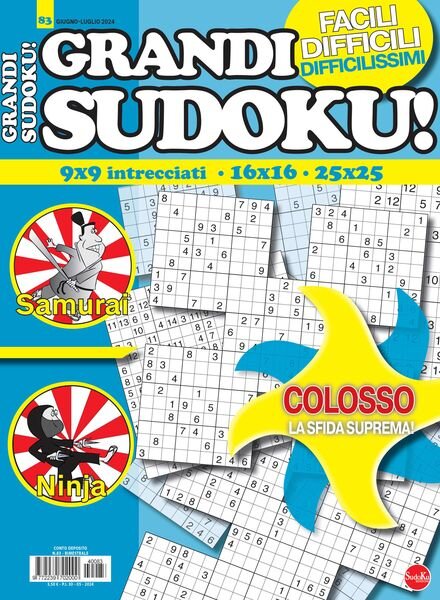 Grandi Sudoku – Giugno-Lugloio 2024