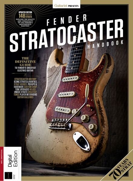 Guitarist Presents – Fender Stratocaster Handbook – 7th Edition – 30 May 2024
