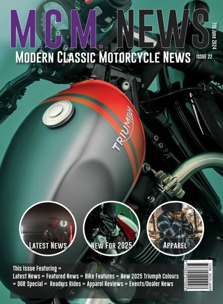 Modern Classic Motorcycle News – Issue 22 – 7 June 2024