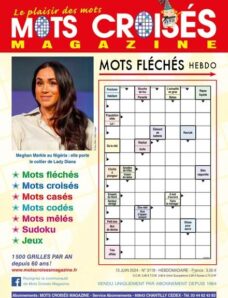 Mots Croises Magazine — 13 Juin 2024