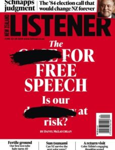 New Zealand Listener – Issue 24 – June 22 2024
