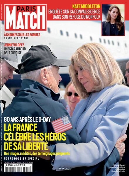 Paris Match — 6 Juin 2024