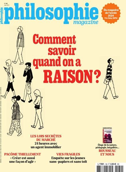 Philosophie Magazine France – Juin 2024