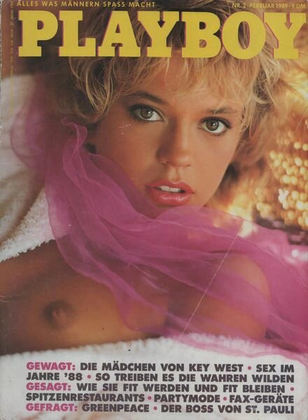Playboy Deutsche – Nr 2 Februar 1989
