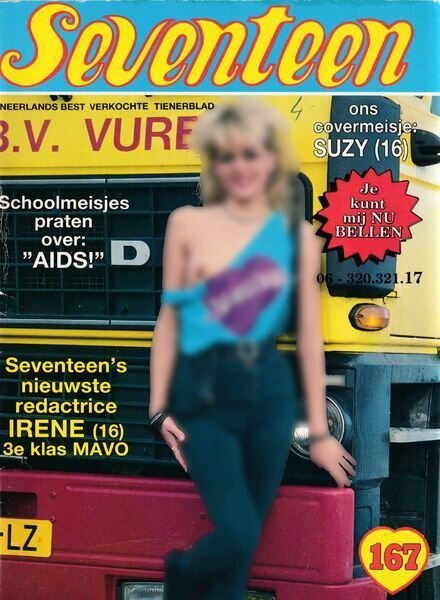 Seventeen Dutch — Nr 167 Maart 1989
