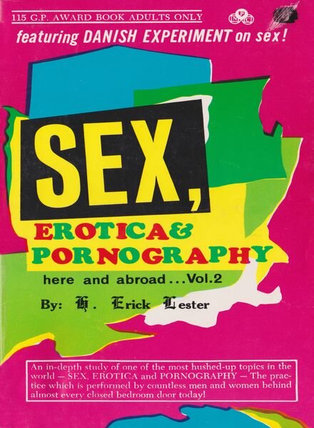 Sex, Erotica & Pornography – Vol 2 1970